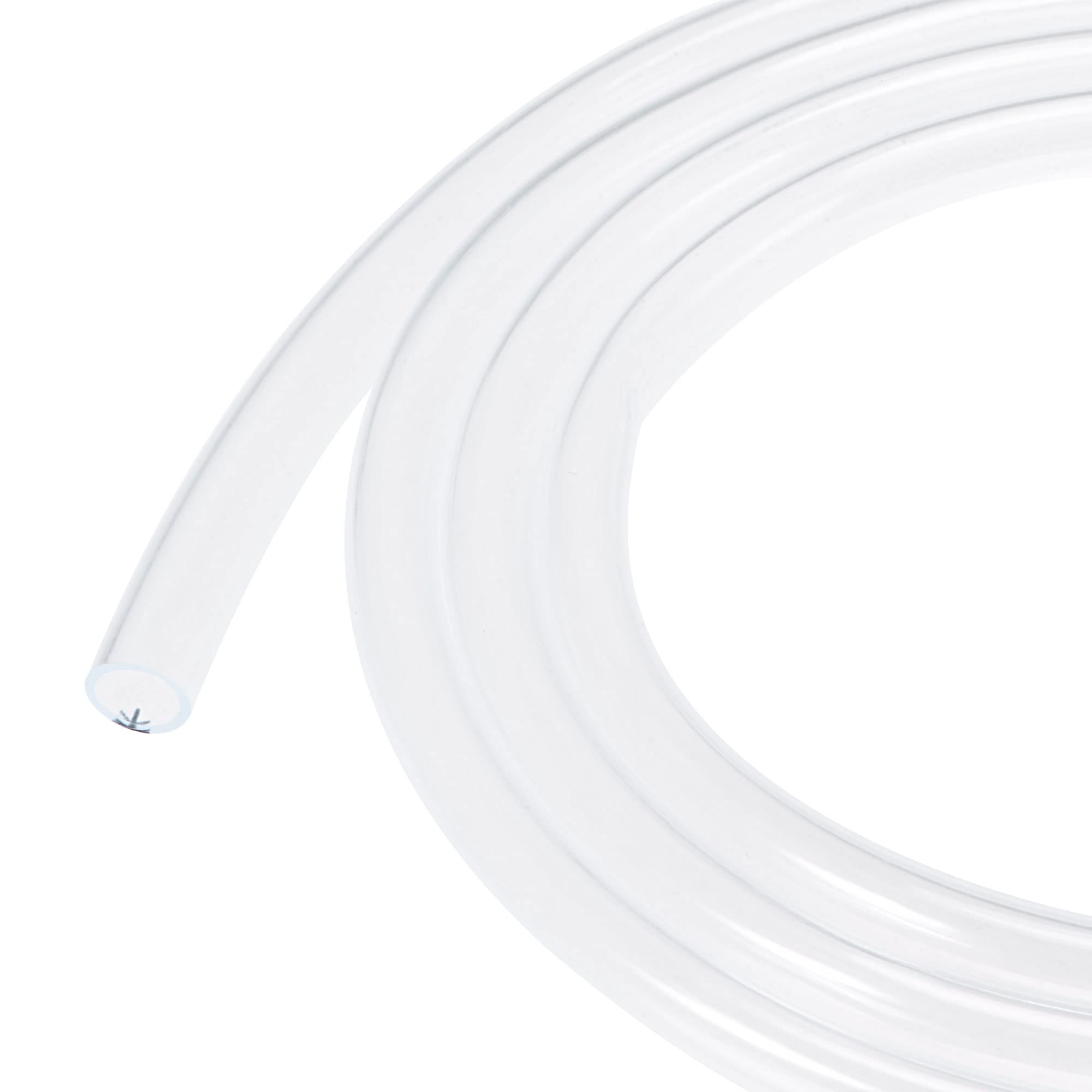 PVC Transparent Hose Plastic Vinyl Tubing 3/8" ID 1/2" OD 3.3ft Flexible for Wat