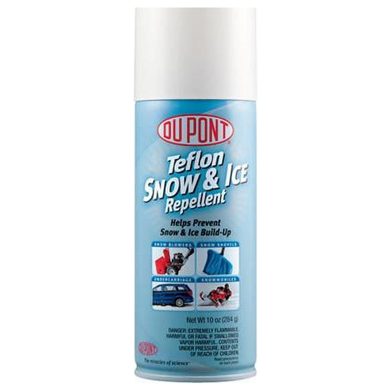 DuPont Teflon Snow and Ice Repellant, 10-Ounce | Prevents Snow & Ice Buildup - Non-Stick Ceramic Technology - Ideal For Snow Shovels & Snow Blowers