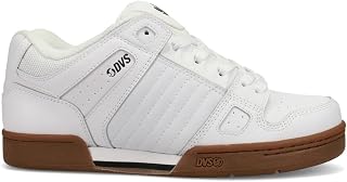 DVS Men's Celsius Charcoal Black White Low Top Trainers Shoes