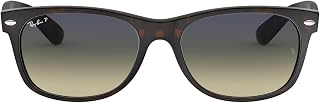 Ray-Ban RB2132 New Wayfarer Polarized Square Sunglasses for Men for Women