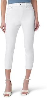 HUE Ultra Soft High Waist Denim Capri Leggings for Women