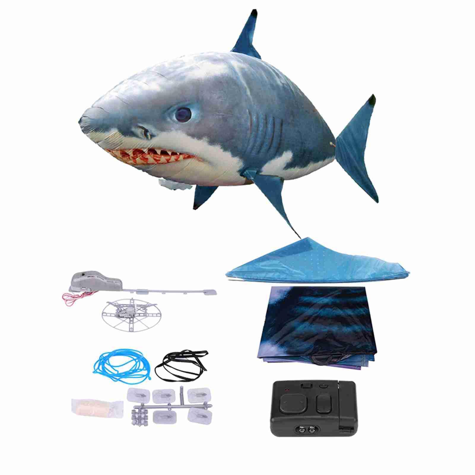Remote Control Toys Infrared RC Flying Clown Fish Balloon, Anti Indoor Toy with 