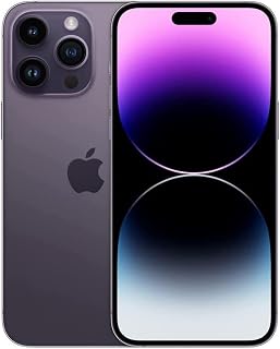 Apple iPhone 14 Pro Max, 1TB, Deep Purple - Unlocked (Renewed)