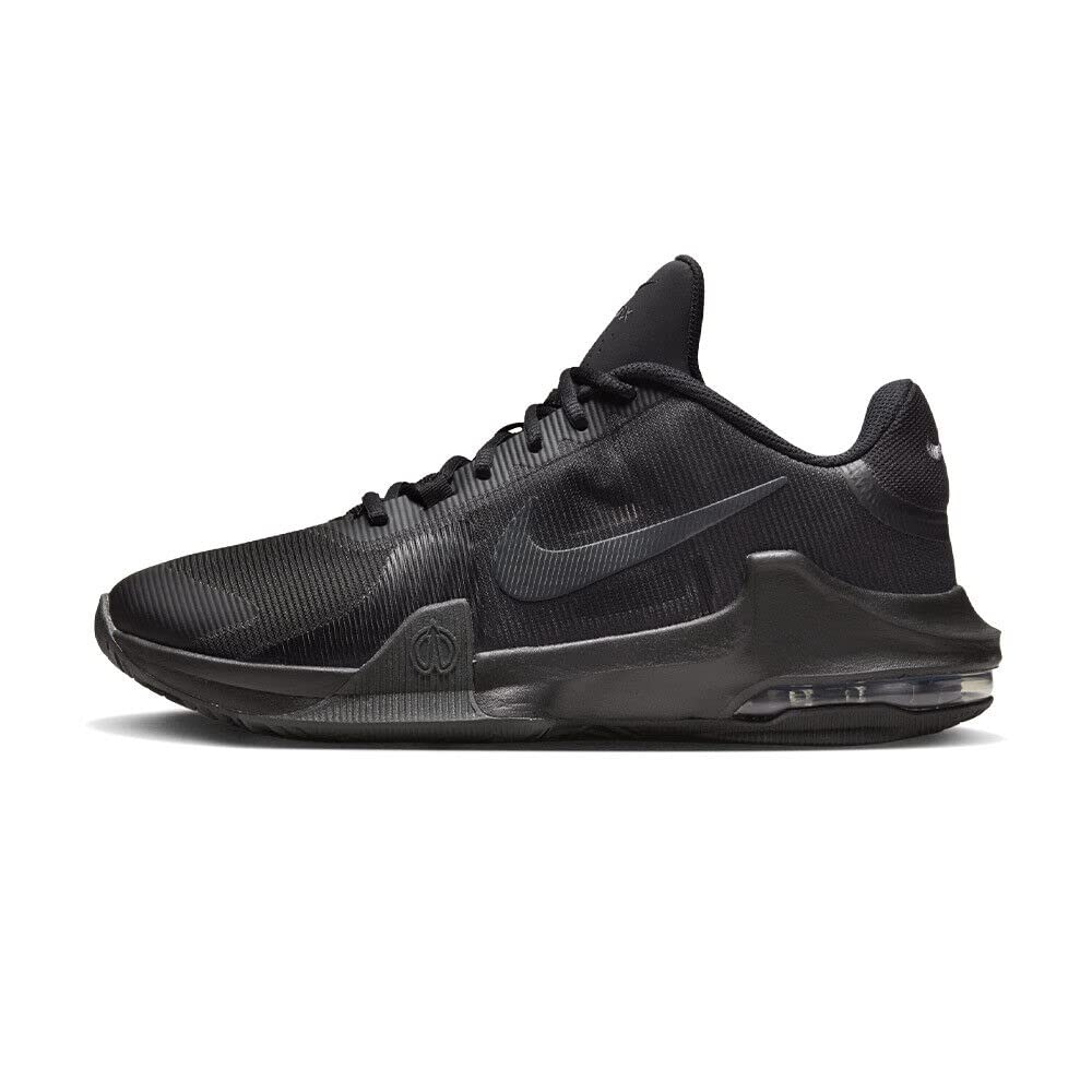 Nike Unisex Air Max Impact 4 - Lace Up Mesh Style Shoe - Navy/Gold