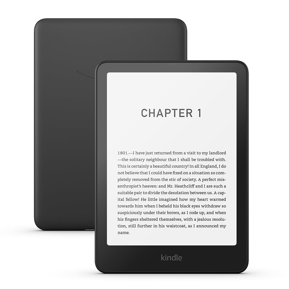 Amazon Kindle Paperwhite (2024 model) – 7" glare-free display and weeks of batte