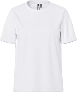 PIECES Pcria SS Fold Up tee Noos T-Shirt for Women