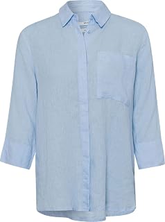 BRAX Style.Vicki Pure Linen Solid Blouses Women