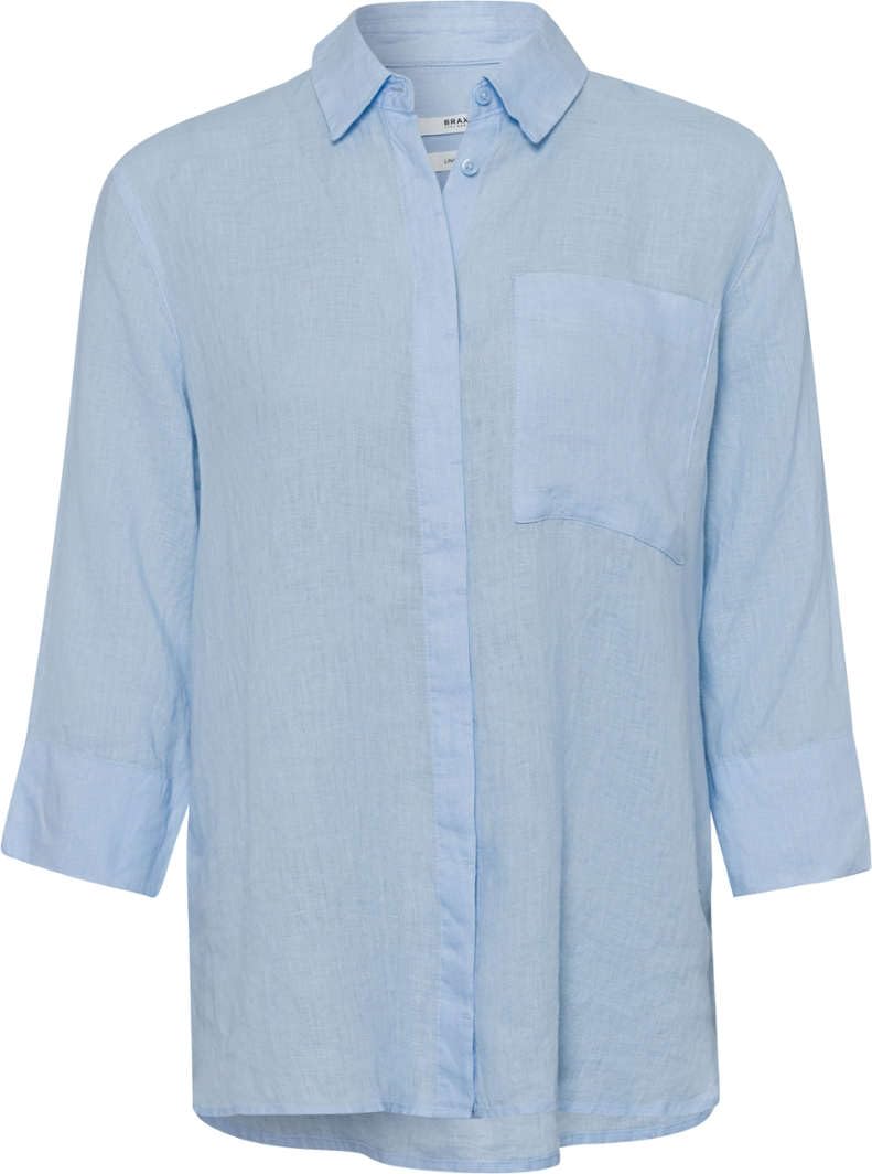 BRAX Style.Vicki Pure Linen Solid Blouses Women