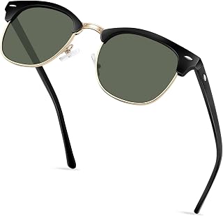 KANASTAL High Protection Polarised Sunglasses for Men Women Retro UV400