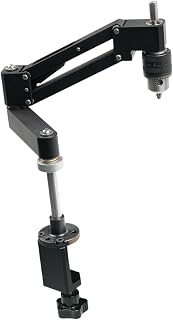 Xgdsnly Tapping Machine Tapping Arm Router Accessories, Tapping Cantilever Bracket, Aluminum Alloy Tapping Bracket, Vertical Rocker, Universal Flexible Arm for Drilling and Threading