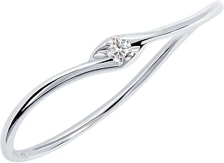 LARA Christie RING Women's Ring Diamond 0.02ct lr71-0006, Platinum, Diamond