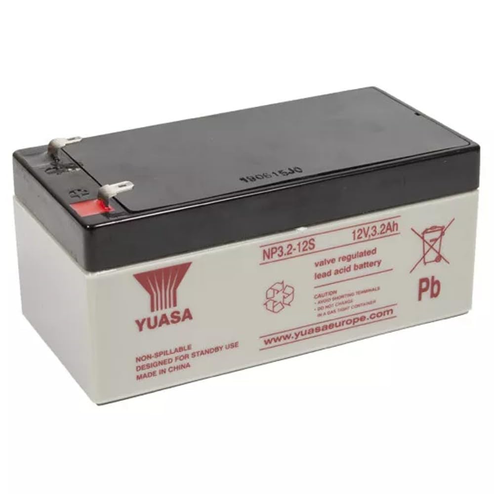 Yuasa NP3.2-12 3.2Ah 12v Lead-Acid Rechargeable Battery