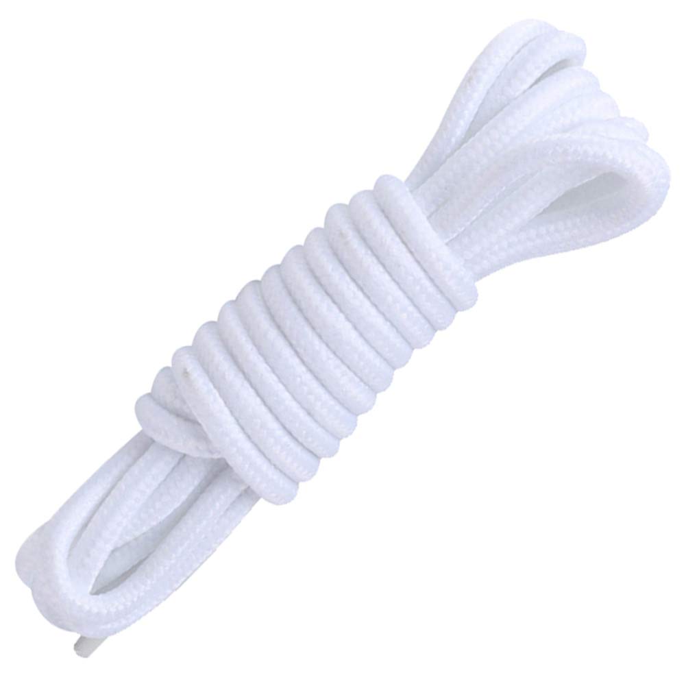 Shoelaces 4 mm Wide Polyester Round 20 Colours Length 70/90/120/150 cm Black 2 P