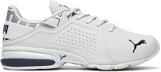PUMA Men's Viz Runner Trainers, White multi-coloured