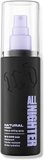 Urban Decay, All Nighter Makeup Setting Spray, Natural Finish, 240ml | Waterproof, Up to 24H Wear, +22% Finer Mist, Hydrating, Sweat & Transfer Resistant