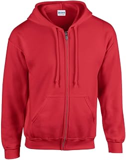 Gildan フード付きトレーナーFleece Zip Hoodie Sweatshirt, Style G18600, Multipackユニ・アダルト