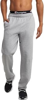 Champion Powerblend Open Bottom Fleece Pant Men's Tracksuit Bottoms