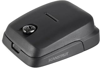 Scanstrut DS-HD6-BLK Double Horizontal Cable Seal - Waterproof Cable Gland for 5-6mm Cables | IP68 Rated, UV-Stable Plastic, Ideal for Solar Panels, Light Bars & Rooftop Electronics - Black