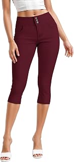 Hybrid & Company Women's Hyper Stretch Capri Jeans