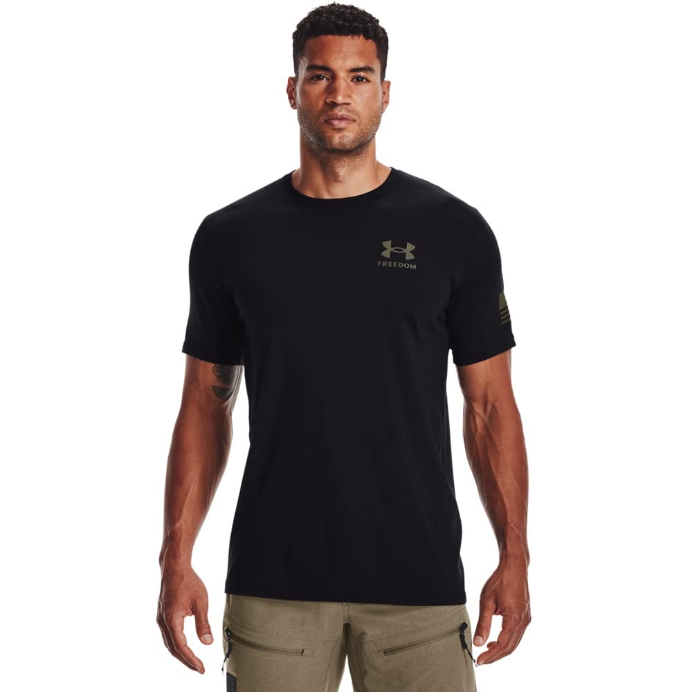 Under Armour New Freedom Flag Sweatshirt Men T-Shirt