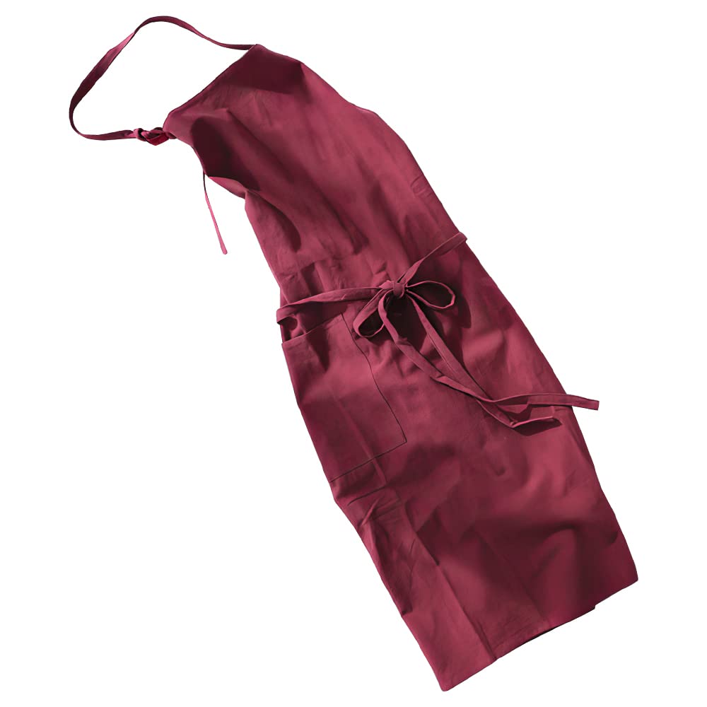 Anyasun Bib Apron, Linen, Cafe Style, Simple, Stylish, Natural, Scandinavian, So