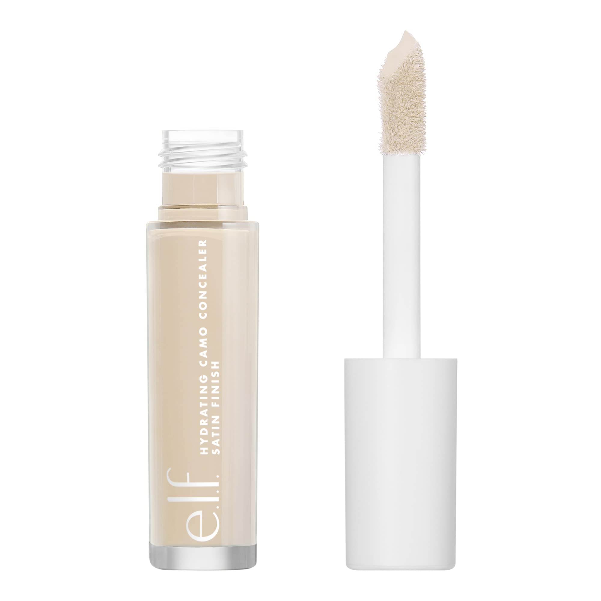 e.l.f. Hydrating Camo Concealer, Satin Finish, Conceals, Corrects & Highlights, 