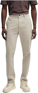 BOSS Mens Chino Tapered Tapered-fit Chinos in Stretch-Cotton Satin