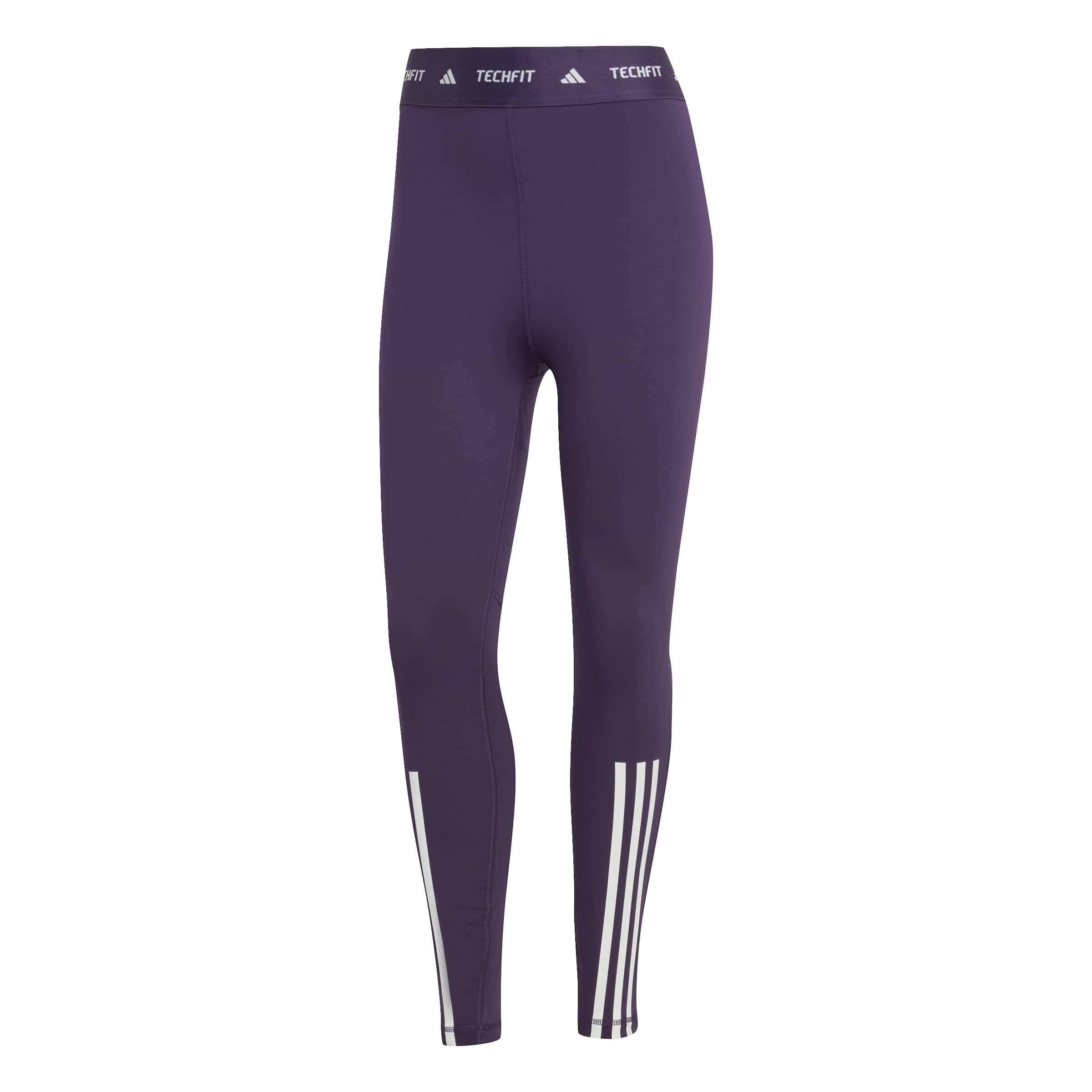 adidas Women's Techfit 3-Stripes 7/8 Training Leggings