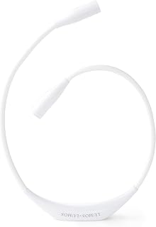 Lumos Knitting Light, Crafter Light Around Neck for Knitters and Crocheters, 3 Colors &amp; Adjustable Brightness. Portable, Wearable, Rechargeable&amp;Long Lasting (White)