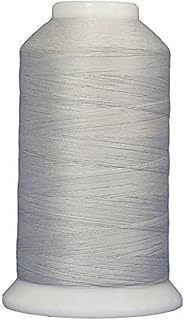 Superior Threads So Fine 3-Ply 50 Weight Polyester Sewing Thread Cone - 3280 Yards (Genoa Gray)
