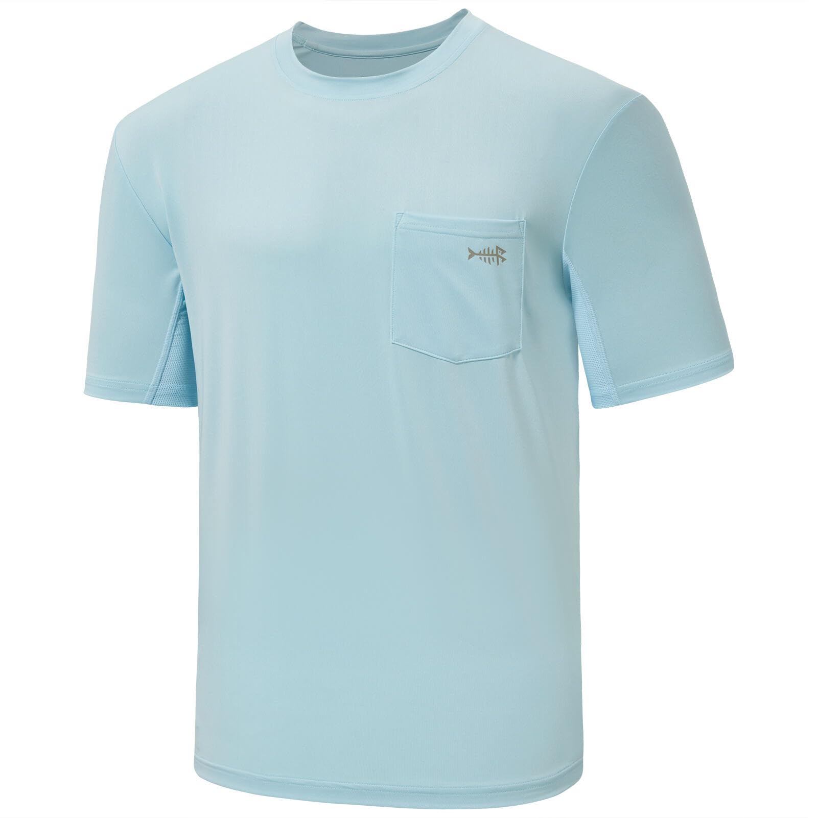 Bassdash Men's Short Sleeve Pocket T-Shirt UPF 50+ Performance UV Sun Protection