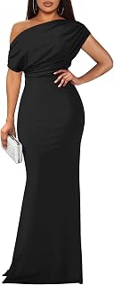 YMDUCH Women's Sleeveless Bodycon Long Evening Dress