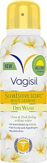 Vagisil Scentsitive Scents Spray, All-Day Freshness, White Jasmine, 125ml | Scented skin-friendly intimate spray. Provides on-the-go freshness. Preservative free. PH balanced for healthy vulvar pH