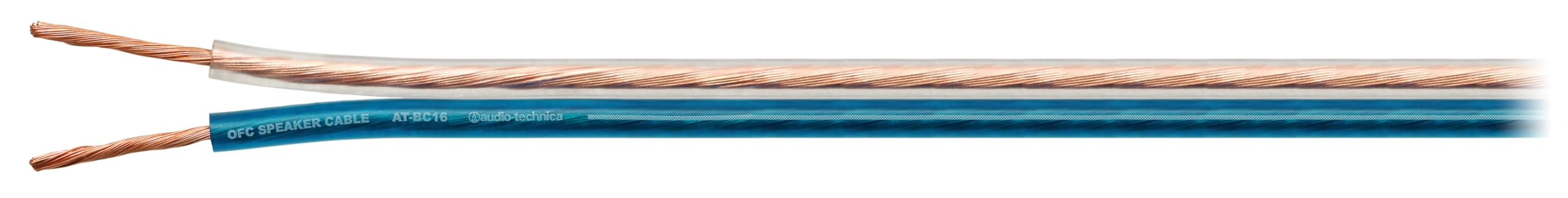 Audio-Technica AT-BC16/10.0 OFC Speaker Cable, Heat Resistant 194°F (90°C), Home