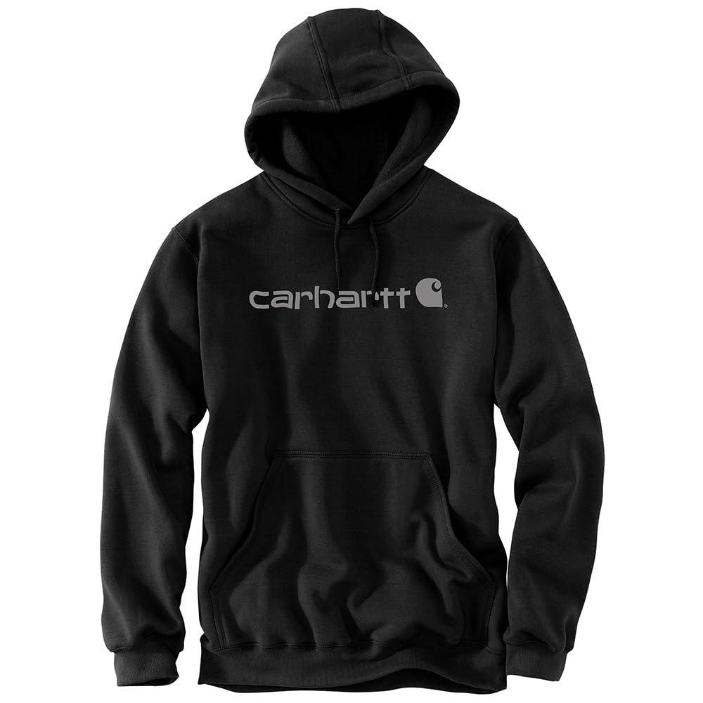 Carhartt Signature Logo Midweight Sweatshirt New Navy