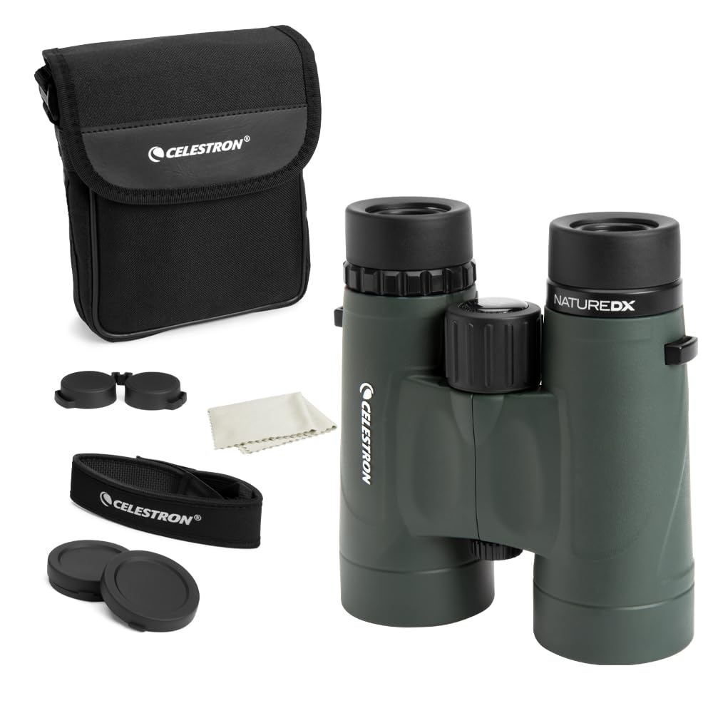 Celestron Nature DX 8x42 Waterproof Binoculars for Bird Watching & Outdoors | Ph