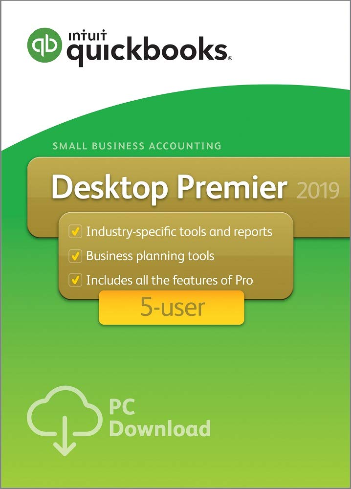 QuickBooks Premier 2019 5-User for Windows