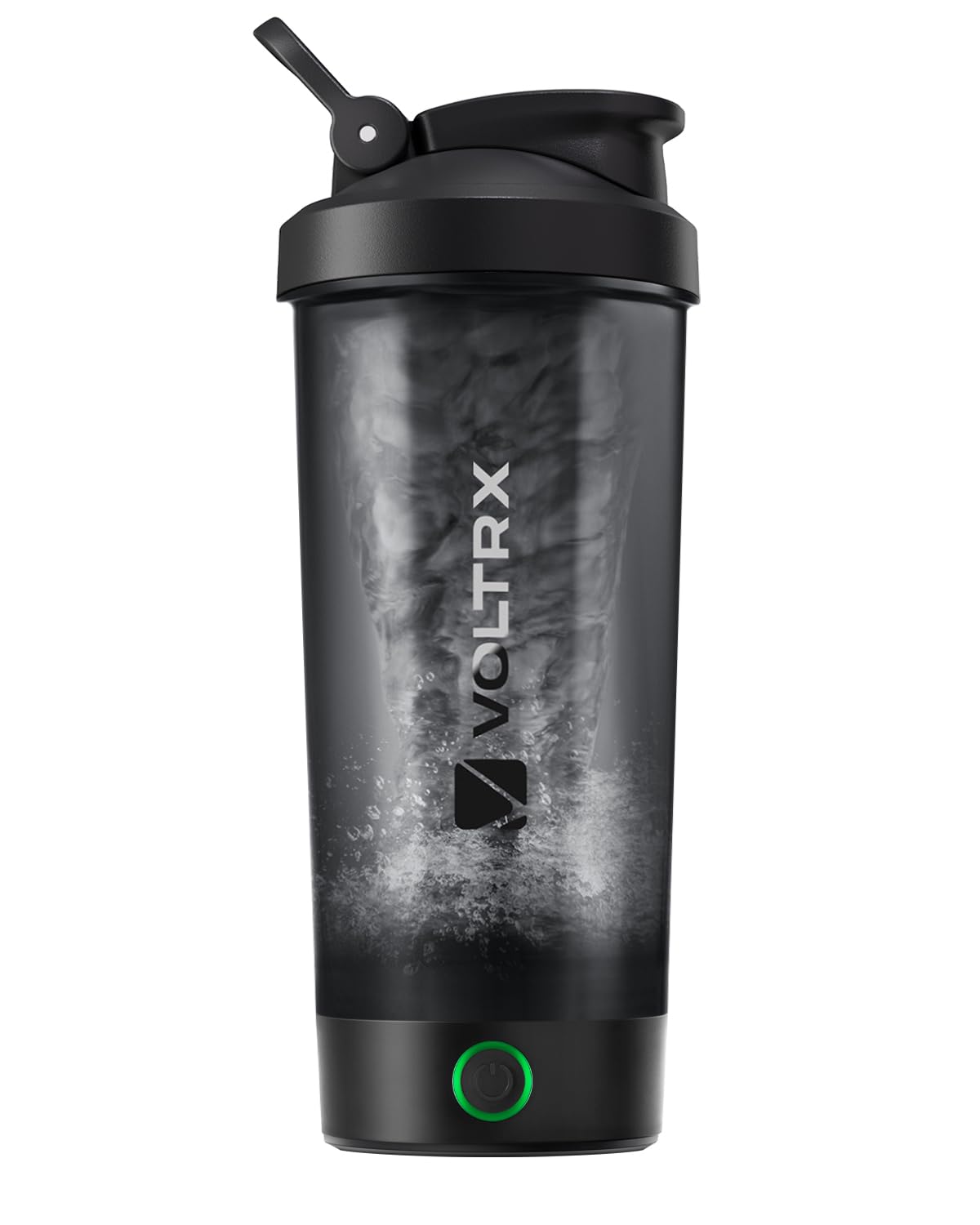 VOLTRX Protein Shaker Bottle, Titanus USB C Rechargeable Electric Protein Shake 