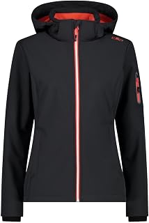CMP Women's Hooded Zip Softshell Jacket