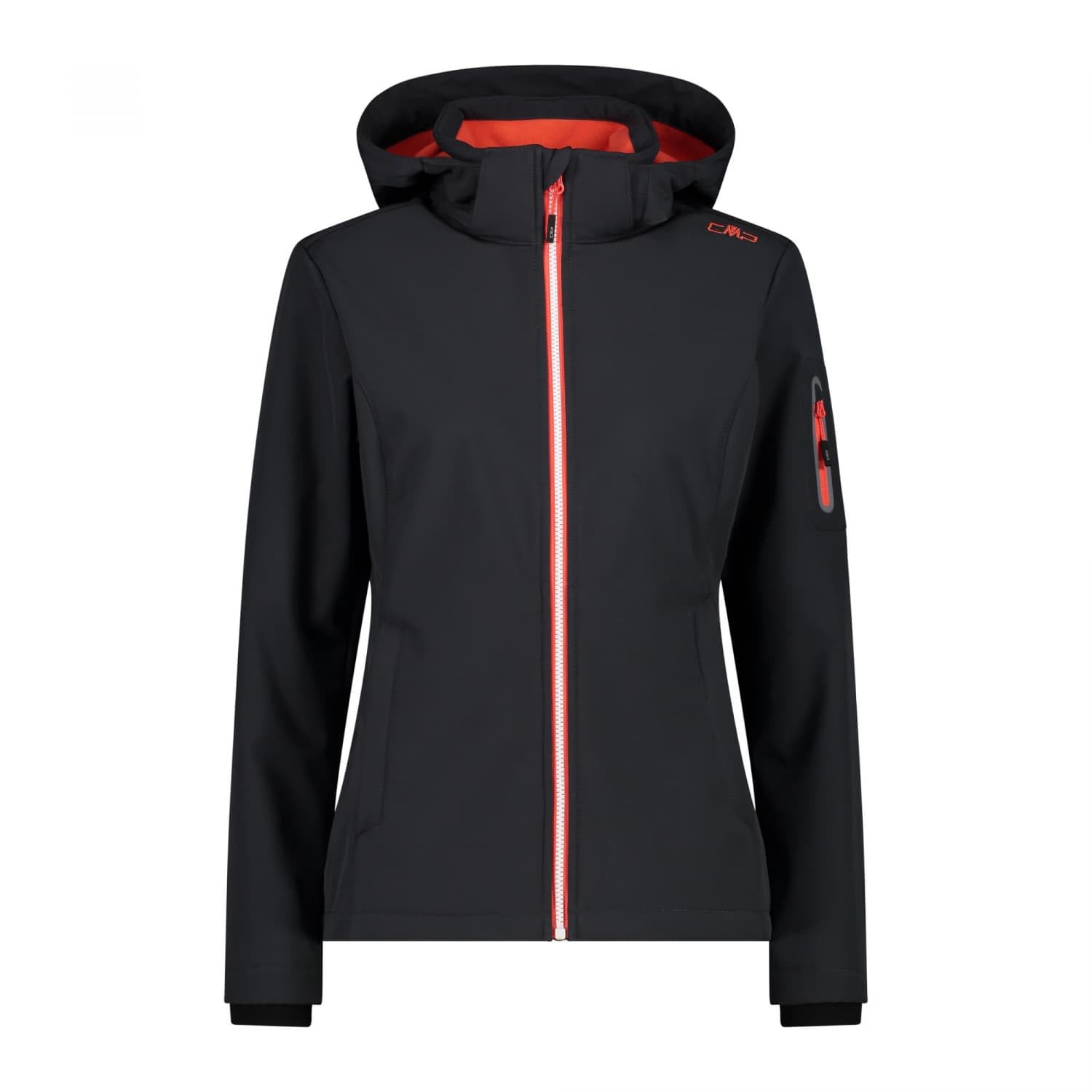 CMP Women's Hooded Zip Softshell Jacket