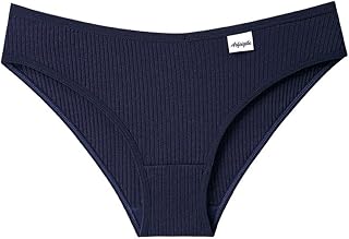Cotton Women's Mid-Waist No-Mark Buttocks Lift Briefs Sports Style Comfortable Student Panties