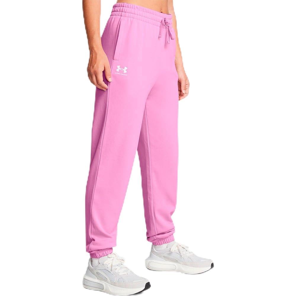 Under Armour Women's comfortable tracksuit bottoms, breathable sweatpants for wo