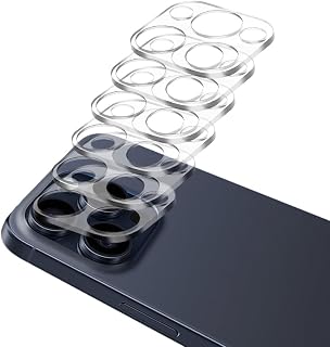 Camera Lens Protector for iPhone 12 Pro Max 6.7 inch, Ultra HD, 9H Hardness, Anti-scratch, Case Friendly, Easy to Install [Does Not Affect Any Screens