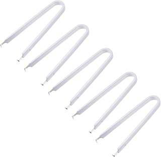 IC Chip Extractor Stainless Steel with Insulated Vinyl Grip, White, Pack of 5