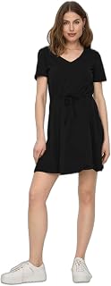 ONLY Female Dress Normal Cut V-Neck Short Dress