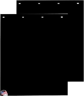 Buyers Products RC30PPB 24 x 30 Inch Black Polymer Mud Flaps, 2 Pack | Deflect Road Spray And Debris With Impact-Resistant Polymer That Stays Flexible In Cold Weather And Resists Ice Buildup