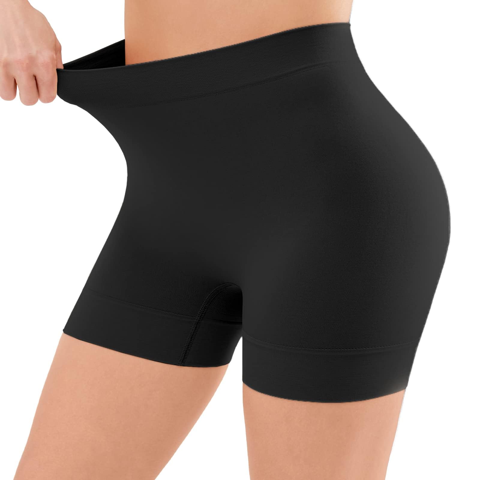 YADIFEN Slip Shorts for Under Dresses Seamless Anti Chafing Underwear Shaping Bo