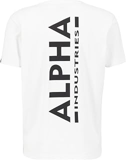 ALPHA INDUSTRIES Backprint T Shirt Men (Pack of 1)