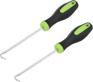 Full Hook Pick 6.69" Puller Remover Removal Tool for Oil Seal/O-rings, Gasket, Hose 2Pcs