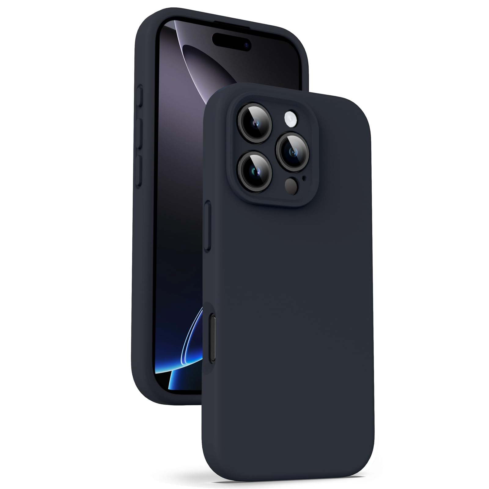 Supdeal Liquid Silicone Case for iPhone 16 Pro Max - [Camera All-Round Protectio